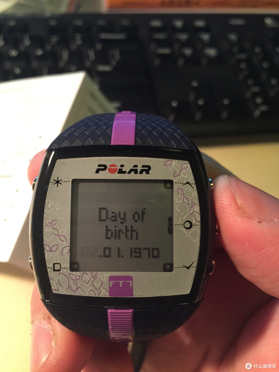 美亚入手 POLAR 博能 FT7 心率手表