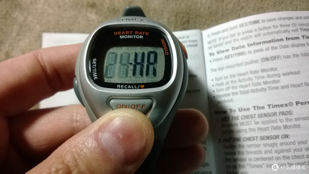 美亚直邮入门级心率表——TIMEX 天美时 Easy Trainer T5K729