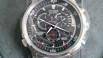 CITIZEN 西铁城 Nighthawk 夜鹰系列 AT4110-55E A-T 男款光动能计时腕表