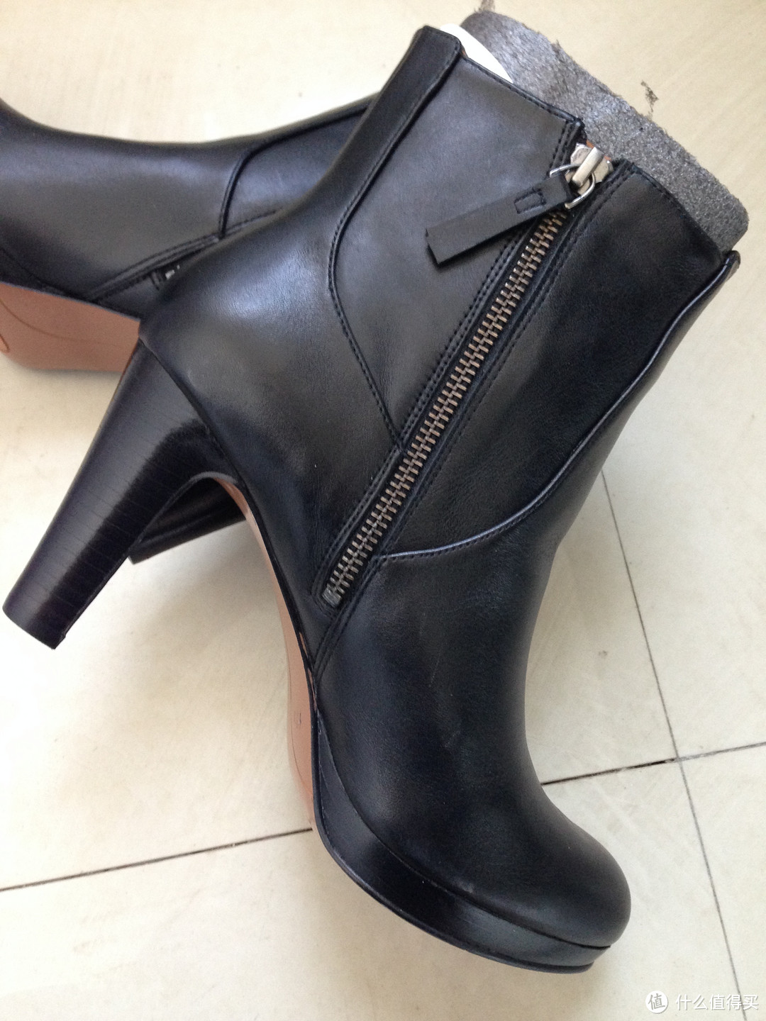 坎坷第一单：6PM 入 Nine West 玖熙 Pook Black Leather 短靴  