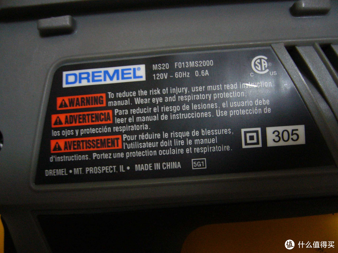 琢美 Dremel MS20-01 Moto-Saw Variable Speed Compact Scroll Saw Kit金属，塑料和木头台锯