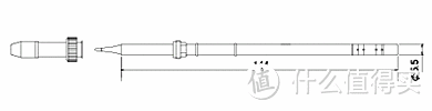 T13烙铁芯示意图