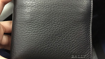 给男票的一周年礼物：BALLY 巴利 深棕色牛皮材质纯色男士钱夹