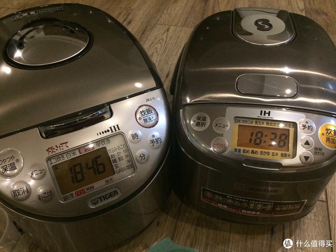 日亚电饭煲大比拼！ZOJIRUSHI 象印  NP-GE05-XJ V.S. TIGER 虎牌 JKJ-V100-T