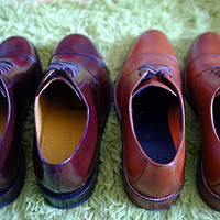 Cole Haan 可汗 Air Carter Split Toe 男款系带皮鞋+Clarks 其乐 Bushacre 2 男款沙漠靴 