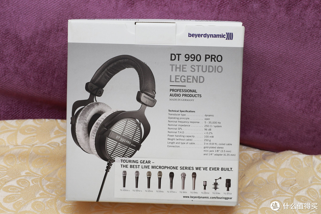 便宜大碗素质高：beyerdynamic 拜亚动力 DT990 Pro 半开放式耳机