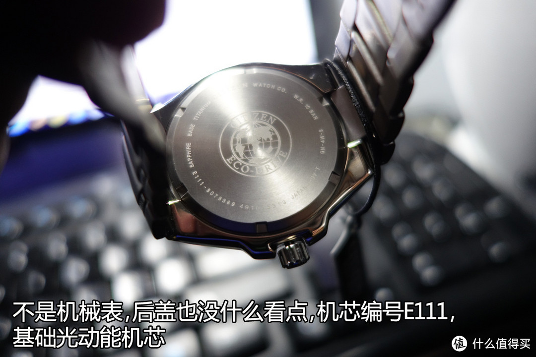 简洁、钛链、光动能：Citizen 西铁城 BM7170-53L Titanium 钛合金光动能腕表