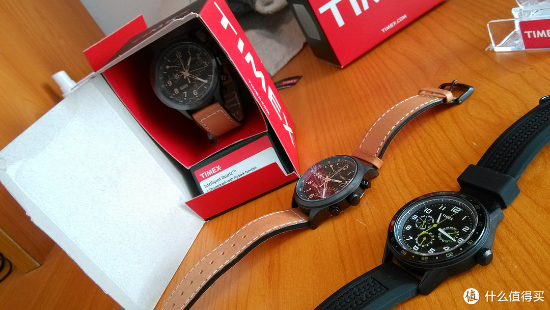 TIMEX 天美时 IQ SL 系列 T2N700 男款时装腕表（指针飞返）+T2P044KW到货晒单