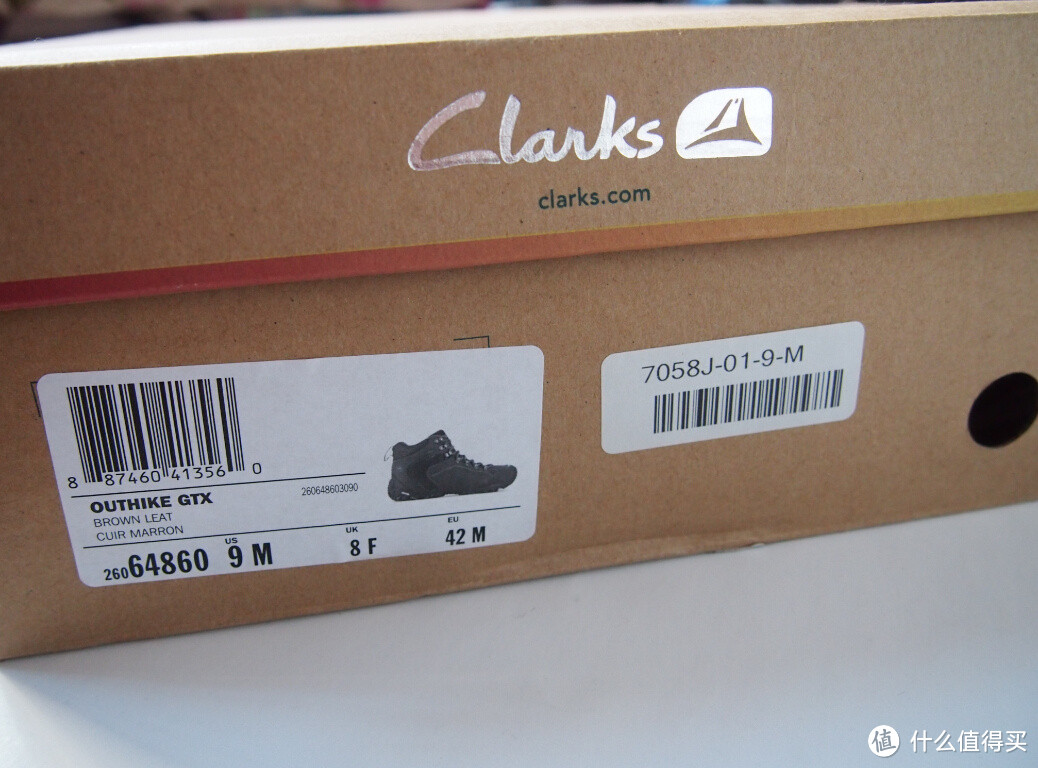 霸气侧漏的 Clarks 其乐 Outhike 男士防水户外靴