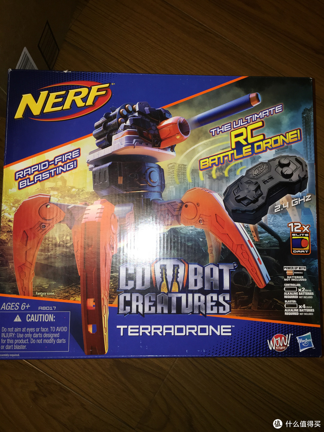 Hasbro 孩之宝 NERF TerraDrone 遥控战斗机械生物