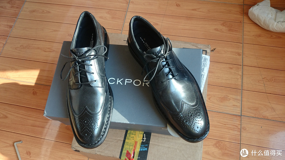 Rockport 乐步 Business Wingtip Oxford 商务牛津鞋