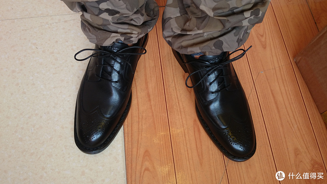 Rockport 乐步 Business Wingtip Oxford 商务牛津鞋