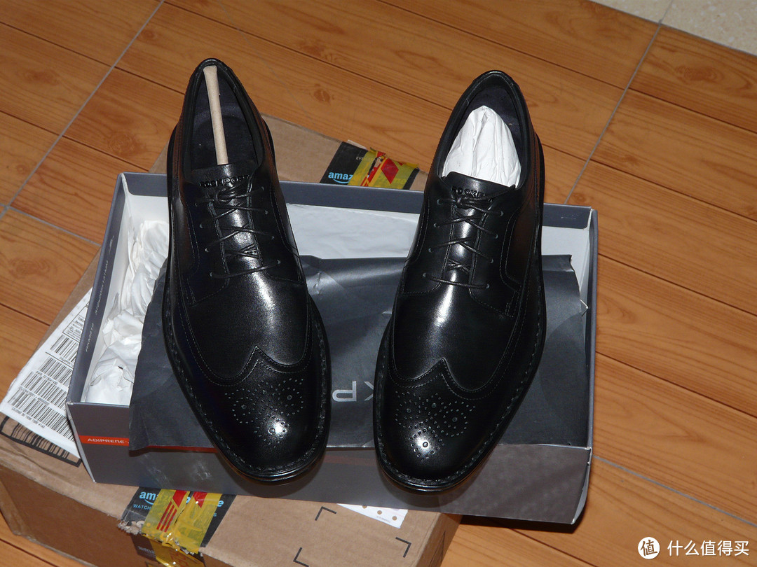 Rockport 乐步 Business Wingtip Oxford 商务牛津鞋