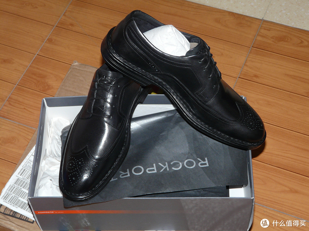 Rockport 乐步 Business Wingtip Oxford 商务牛津鞋