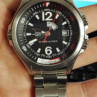 HAMILTON 汉米尔顿 Khaki Navy GMT 卡其海军系列 H77555135 男士机械腕表