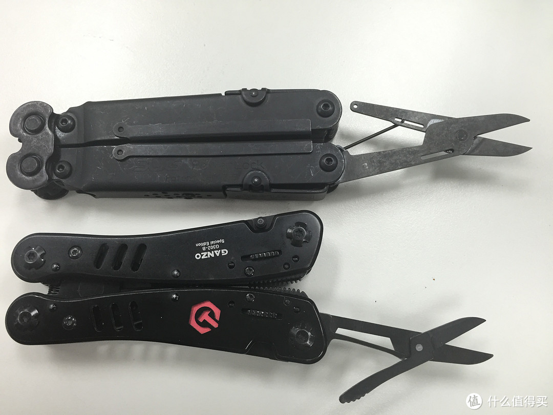 两把工具钳的介绍和对比：SOG 索格 B61N-CP & GANZO 关铸 G302-B