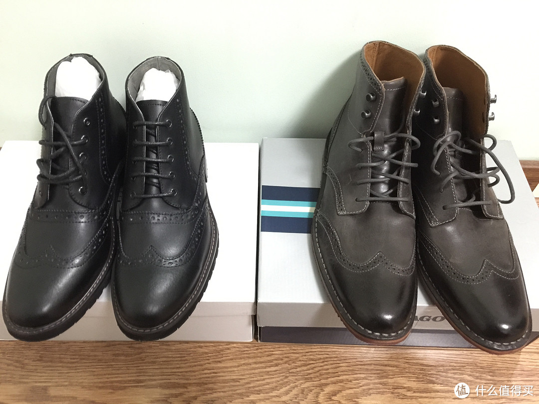 两双男靴：Sebago Hamilton Light Brown &Steve Madden Restorr