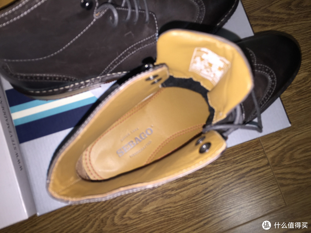 两双男靴：Sebago Hamilton Light Brown &Steve Madden Restorr