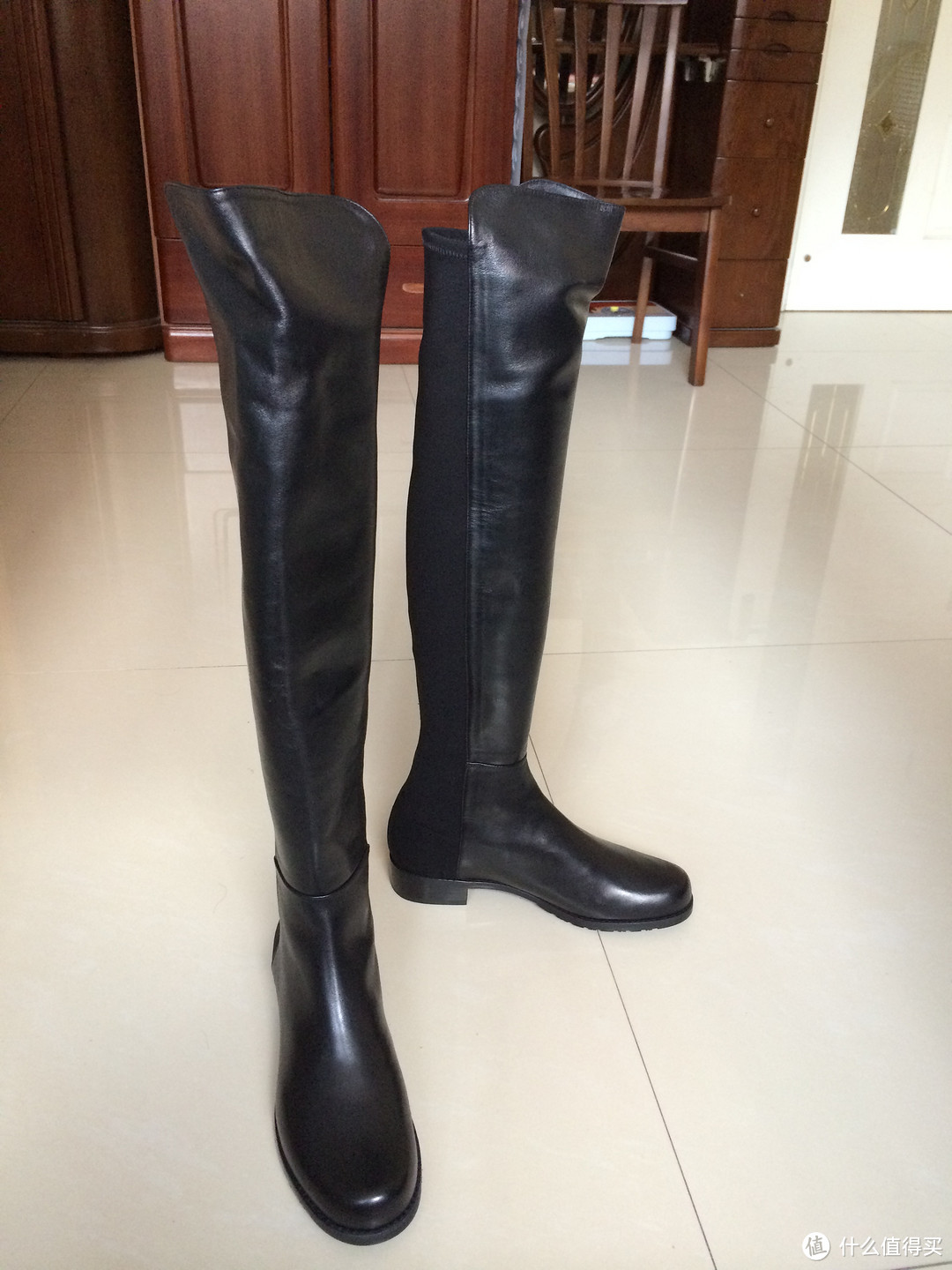 Stuart Weitzman 5050 女款长靴,重点说尺码