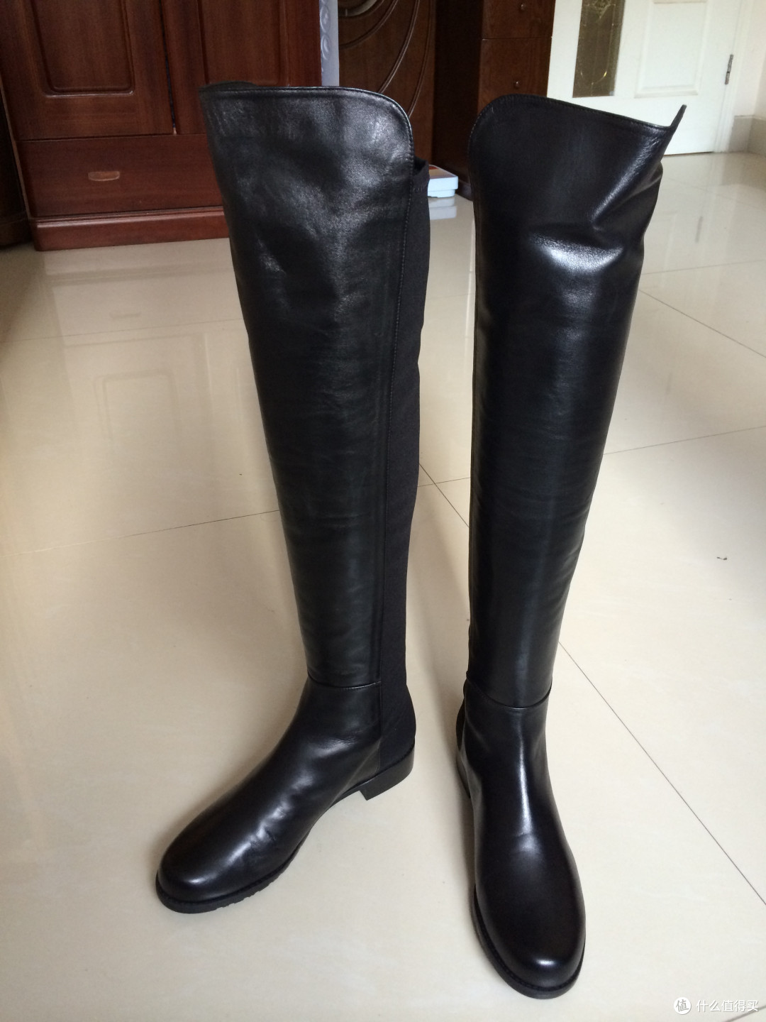 Stuart Weitzman 5050 女款长靴,重点说尺码