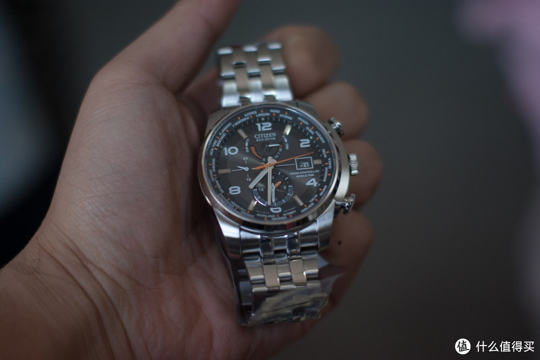 CITIZEN 西铁城 Eco-Drive AT9010-52E 男款光动能腕表