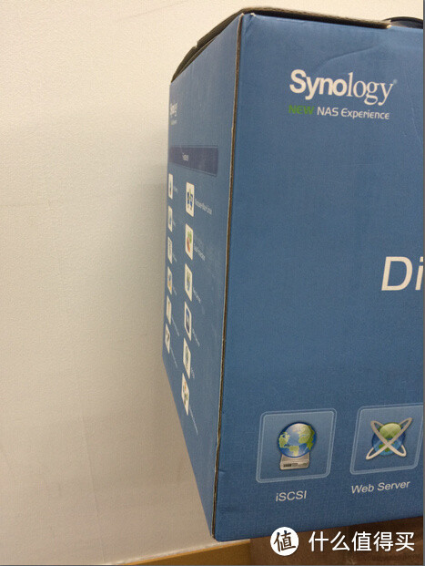 Synology 群晖 DS412+ 4盘位 NAS网络存储服务器