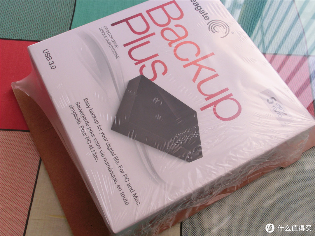 Seagate 希捷 Backup Plus 新睿品 3.5寸 桌上型移动硬盘（5TB、USB 3.0）