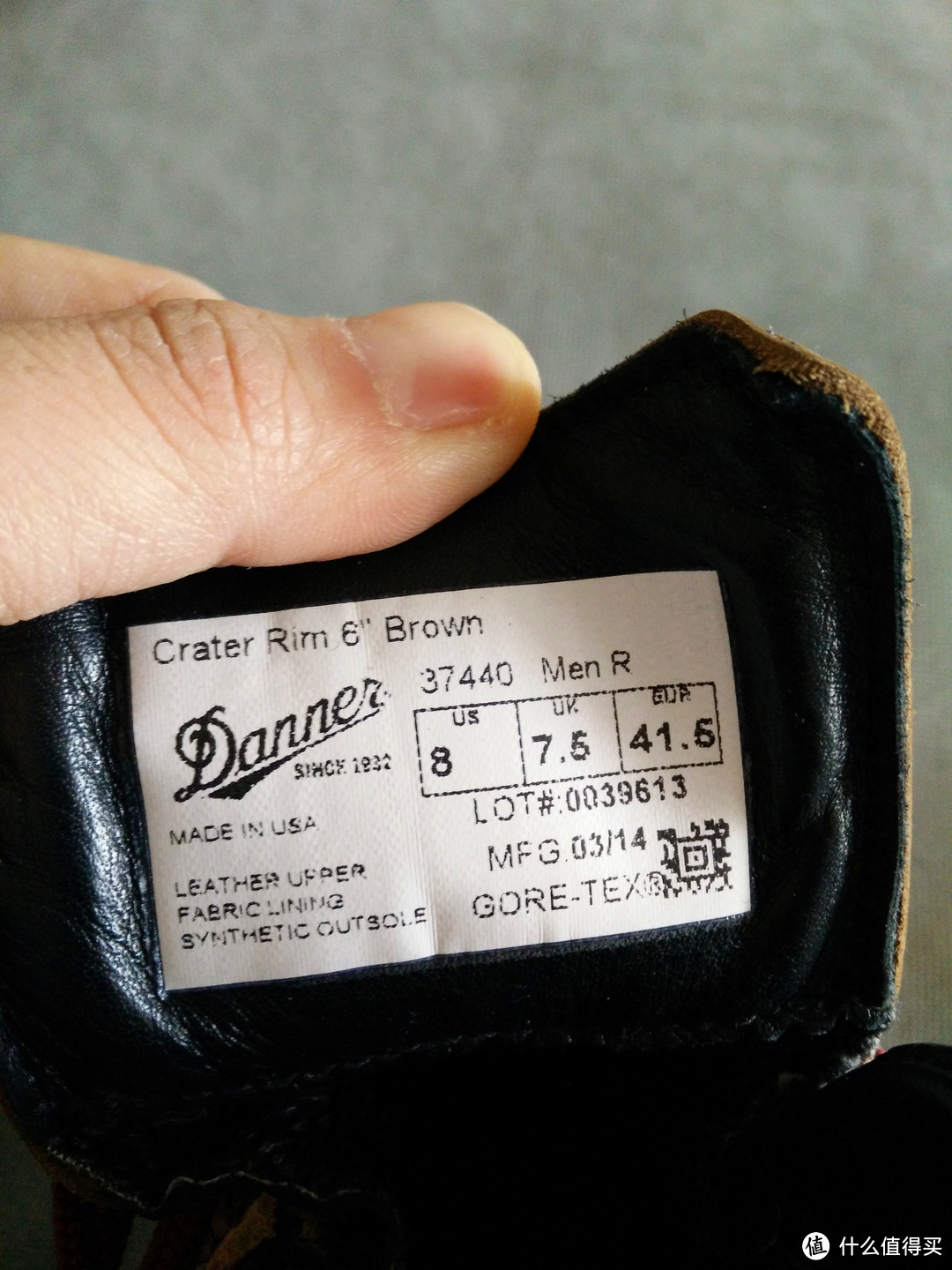 Outside杂志12年度最佳徒步鞋 Danner 丹纳 Crater Rim 6" GTX 37740 徒步鞋