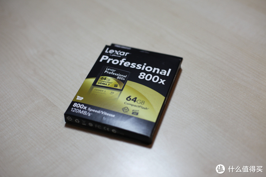 除了4K，专业单反的好伴侣：Lexar 雷克沙 Professional 800x CF存储卡 64GB