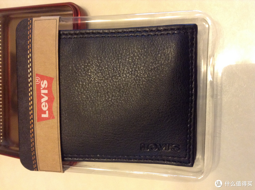 黑五购之Levi's 李维斯 Extra Capacity Slimfold Wallet 男士真皮钱包