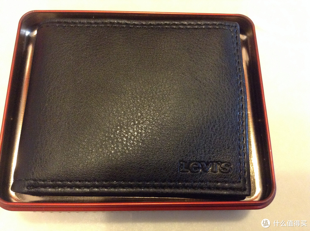 黑五购之Levi's 李维斯 Extra Capacity Slimfold Wallet 男士真皮钱包