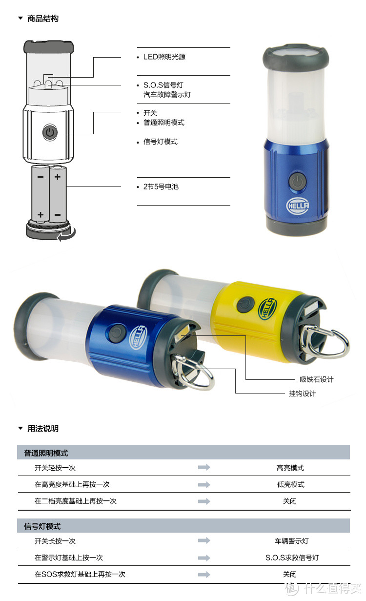 万能的神灯：hella 海拉 全向便携式照明灯