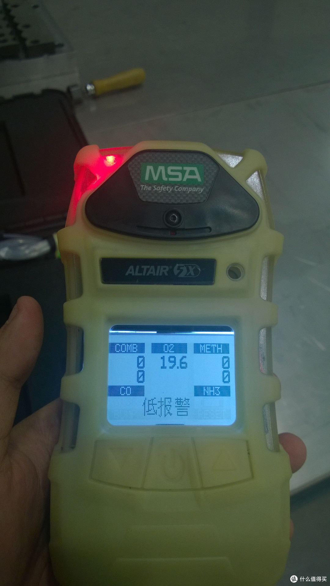 晒个别人没晒过的:MSA 梅思安 天鹰5x 气体报警仪