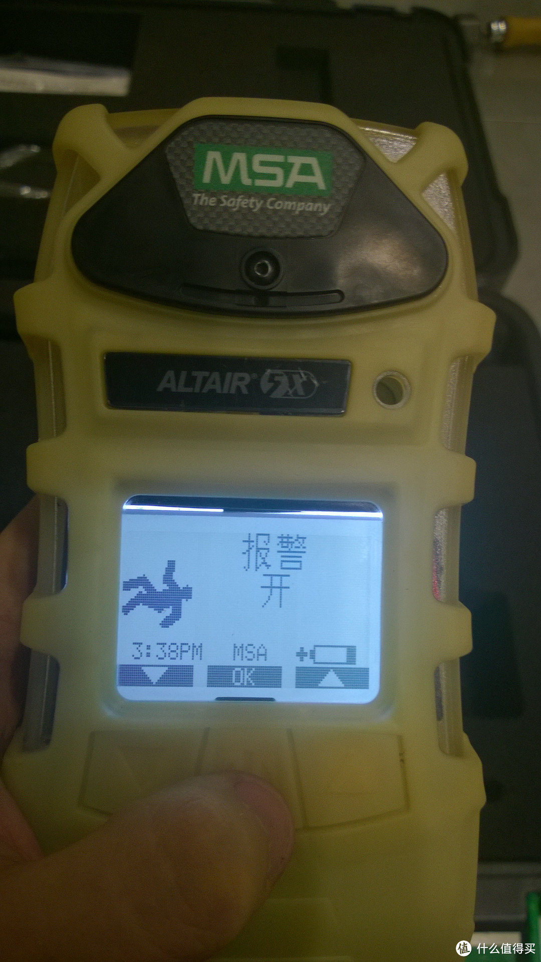 晒个别人没晒过的:MSA 梅思安 天鹰5x 气体报警仪