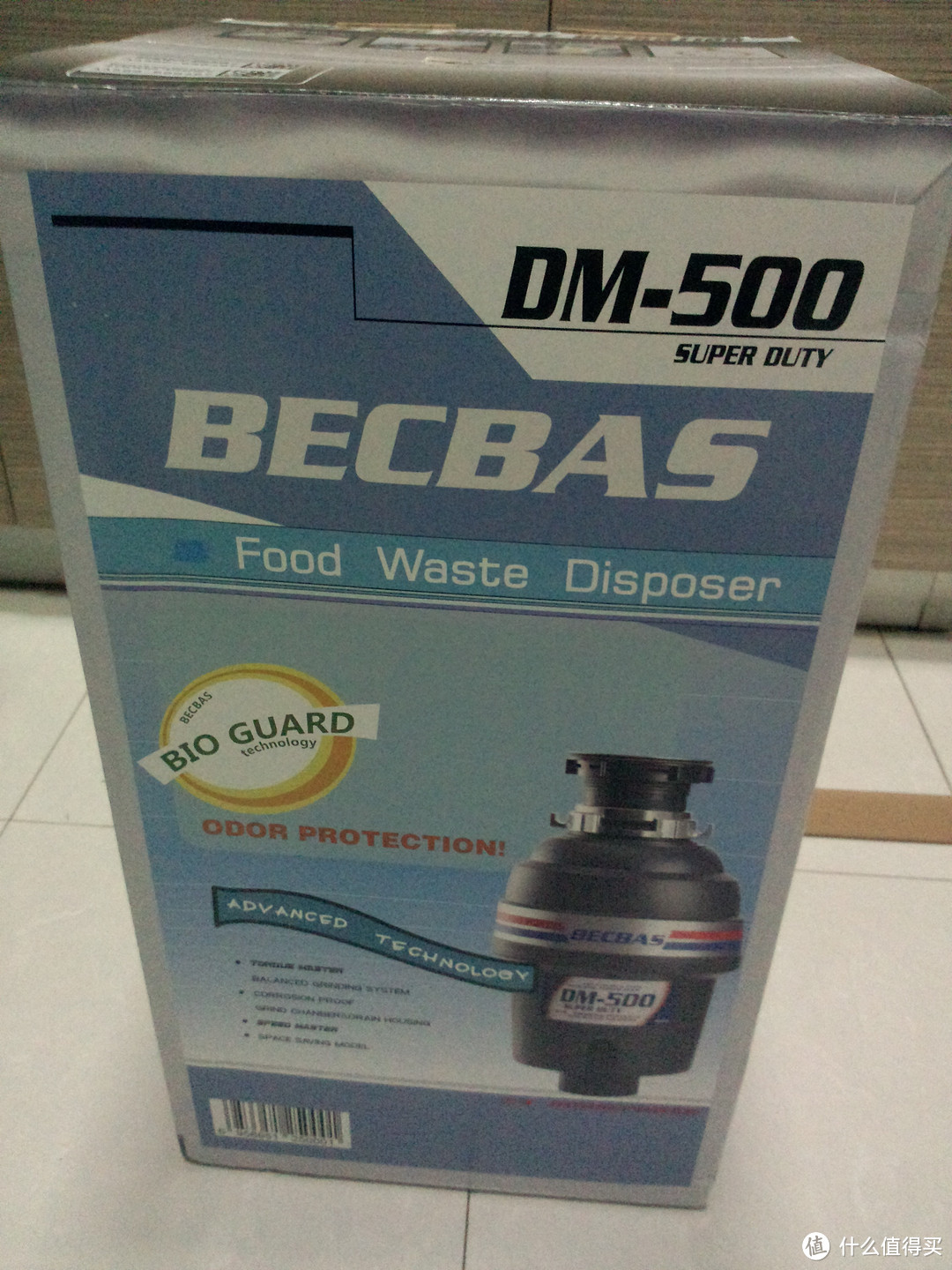 BUG价入手 BECBAS 贝克巴斯 DM-500 抑菌型厨余粉碎机