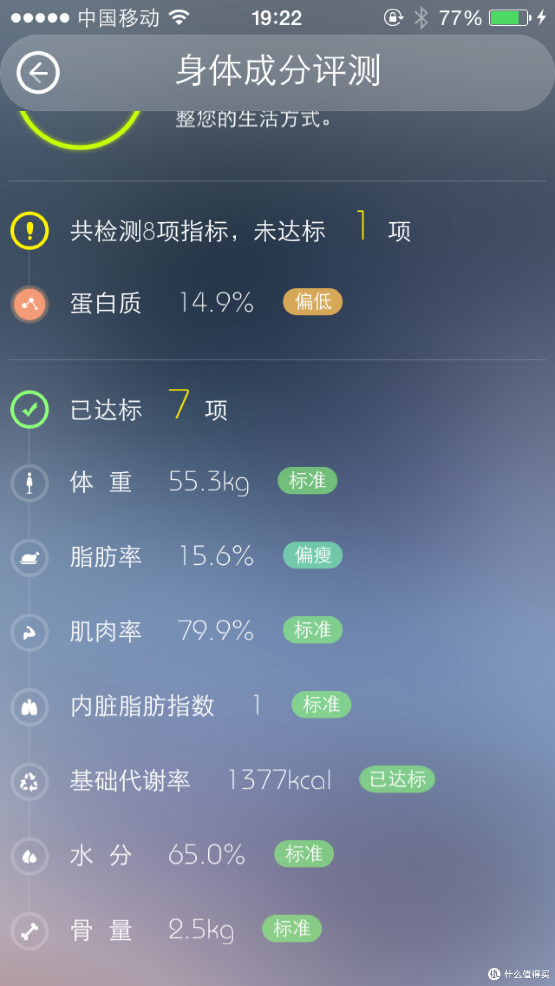 身体成分评测 身体成分评测