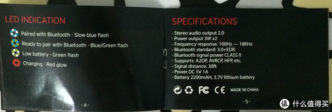 Led indication