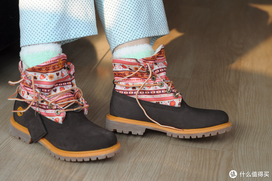 黑五剁手:Timberland 添柏岚 Authentics Fabric 女款工装靴 8316A