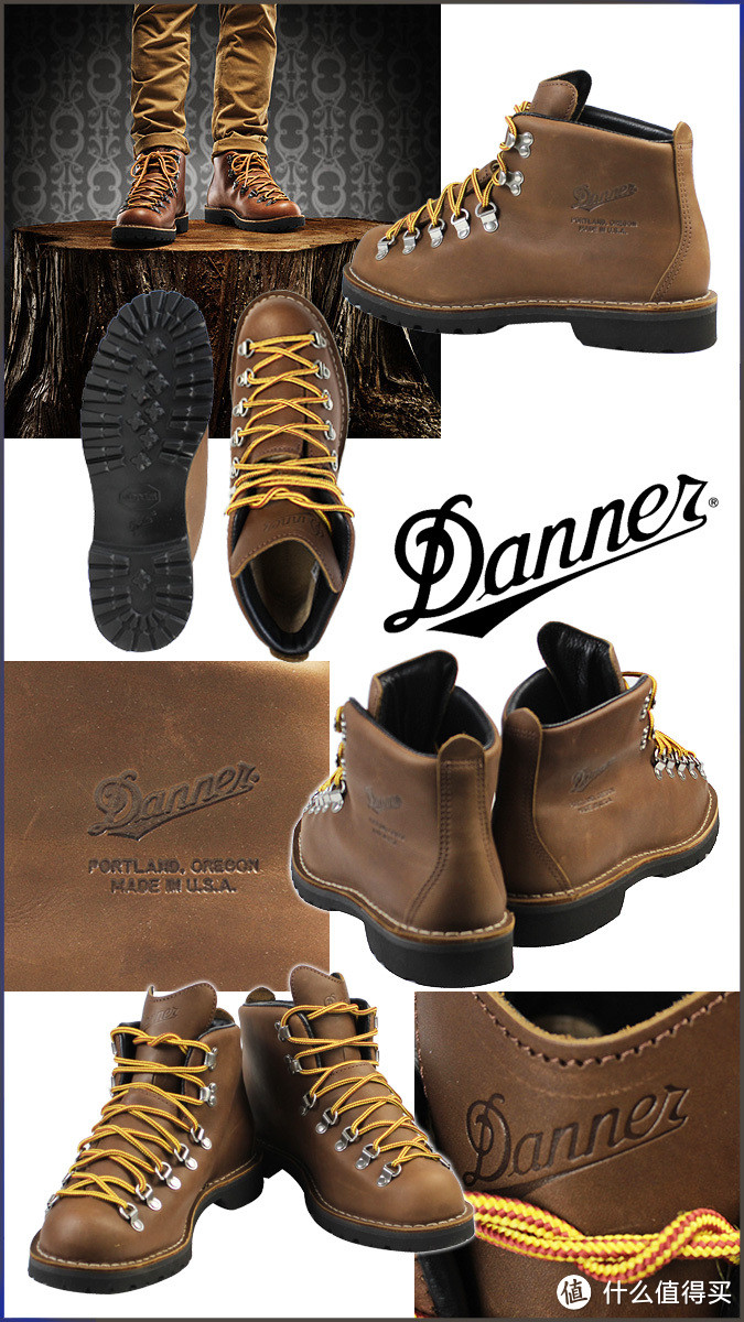 MADE IN U.S.A：Danner Mountain Light 30440 男款户外靴