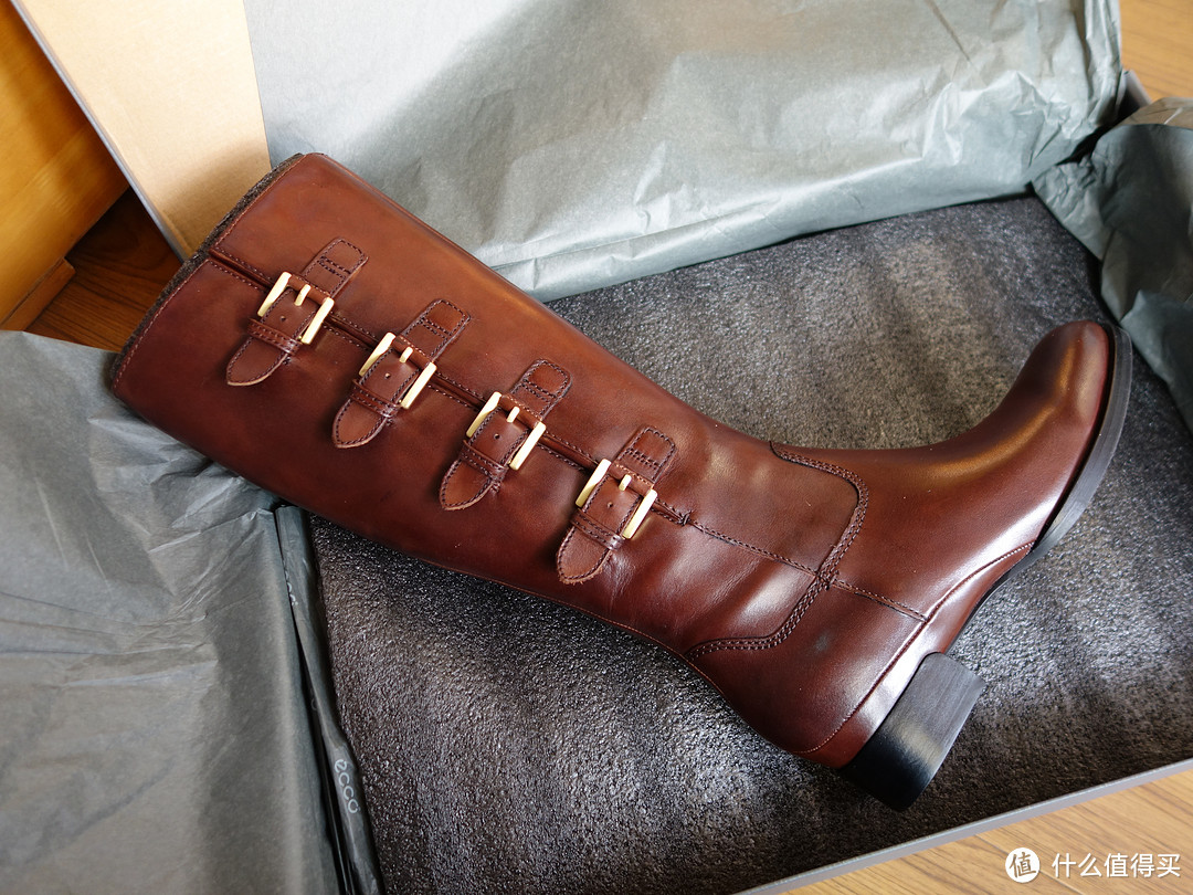 漂洋过海来看你 ：ECCO 爱步 Sullivan Buckle Riding Boot 高筒女靴