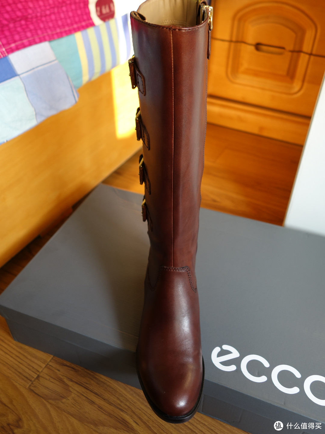 漂洋过海来看你 ：ECCO 爱步 Sullivan Buckle Riding Boot 高筒女靴