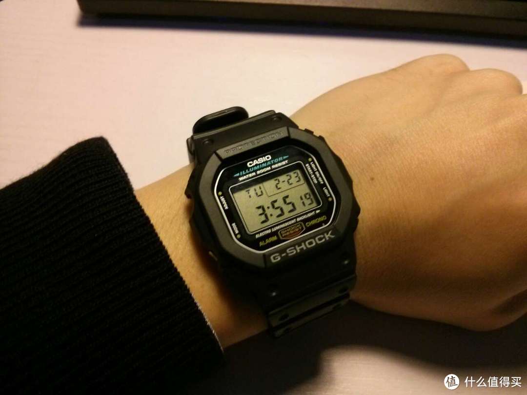 经典款中的经典款：CASIO 卡西欧 G-SHOCK DW5600E-1V 男款腕表