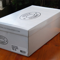 Steve Madden Hestonn男士短靴外观展示(走线|内衬|鞋底|鞋垫)