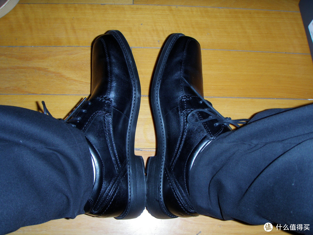 ROCKPORT 乐步 Style Leader 2 Apron男士系带皮鞋