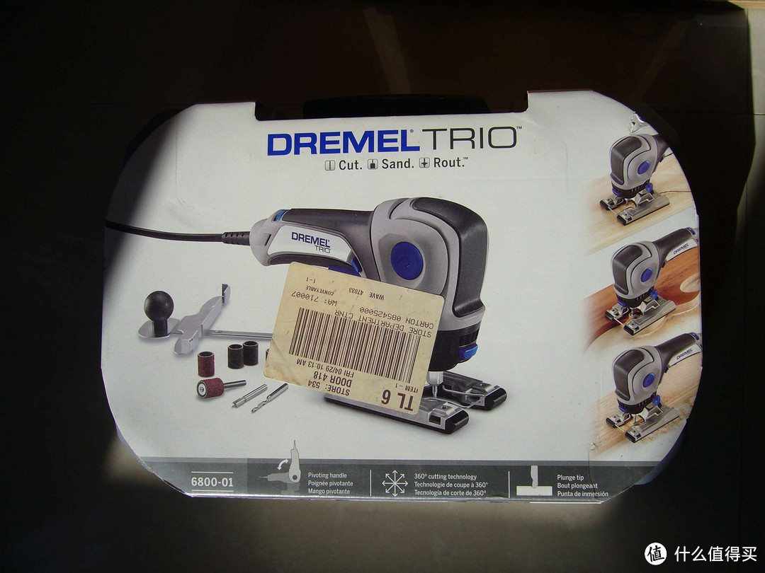 【ebay好物分享会】Dremel 琢美 6800-01 Trio Rotary Tool Kit多功能切割雕刻工具