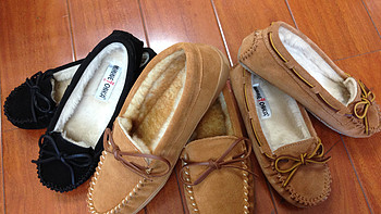 宅女的 Minnetonka 迷你唐卡 Cally Faux Fur Slipper 平底鞋