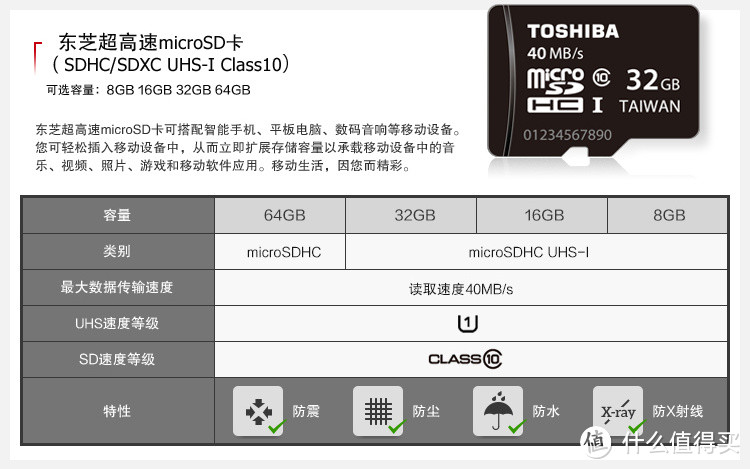速度升级至40MB/S：TOSHIBA 东芝 两款全新闪存卡 上市开卖