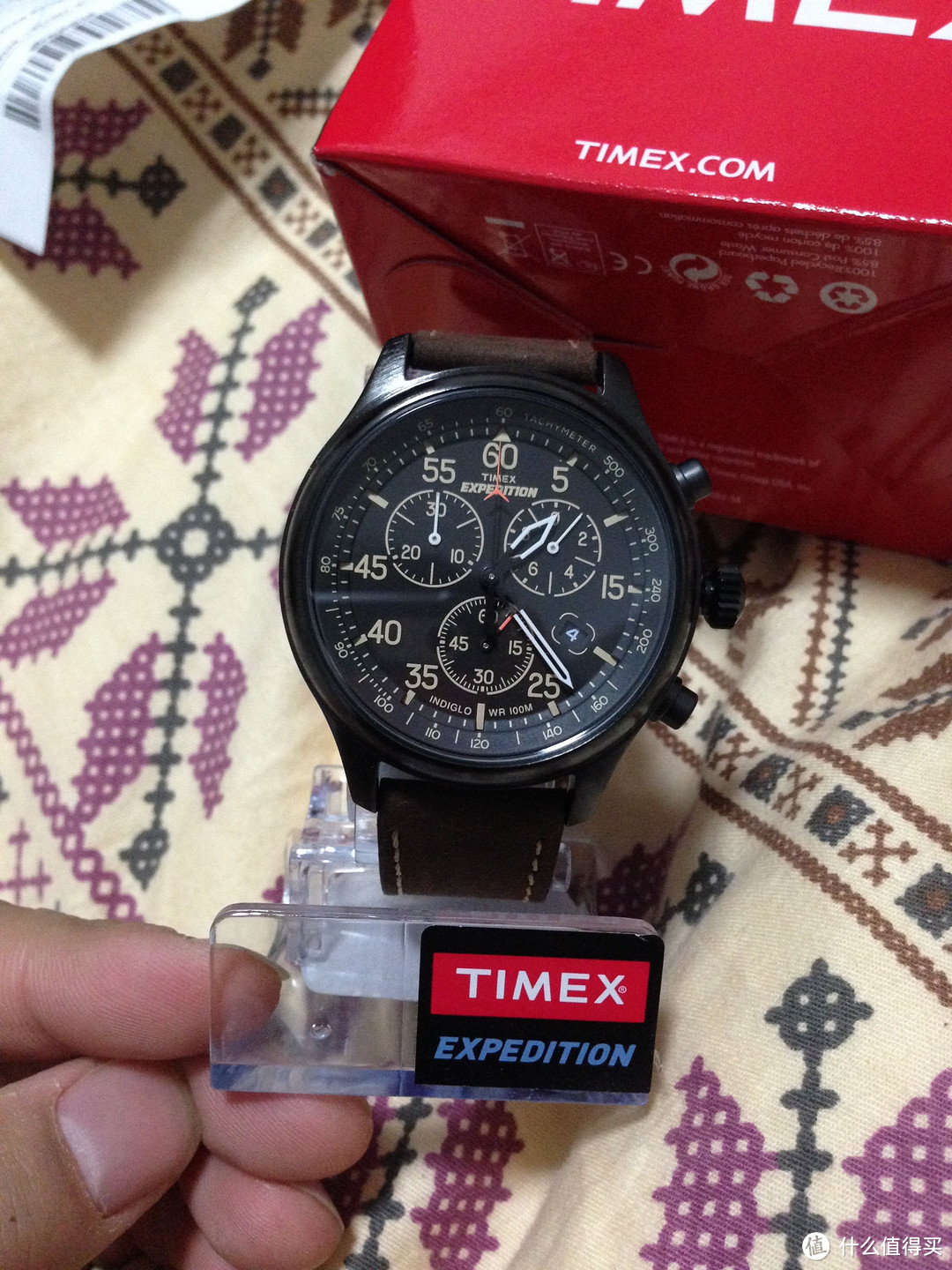 终于来了个非光能的，美亚入手Timex 天美时 Expedition T49905 男士腕表