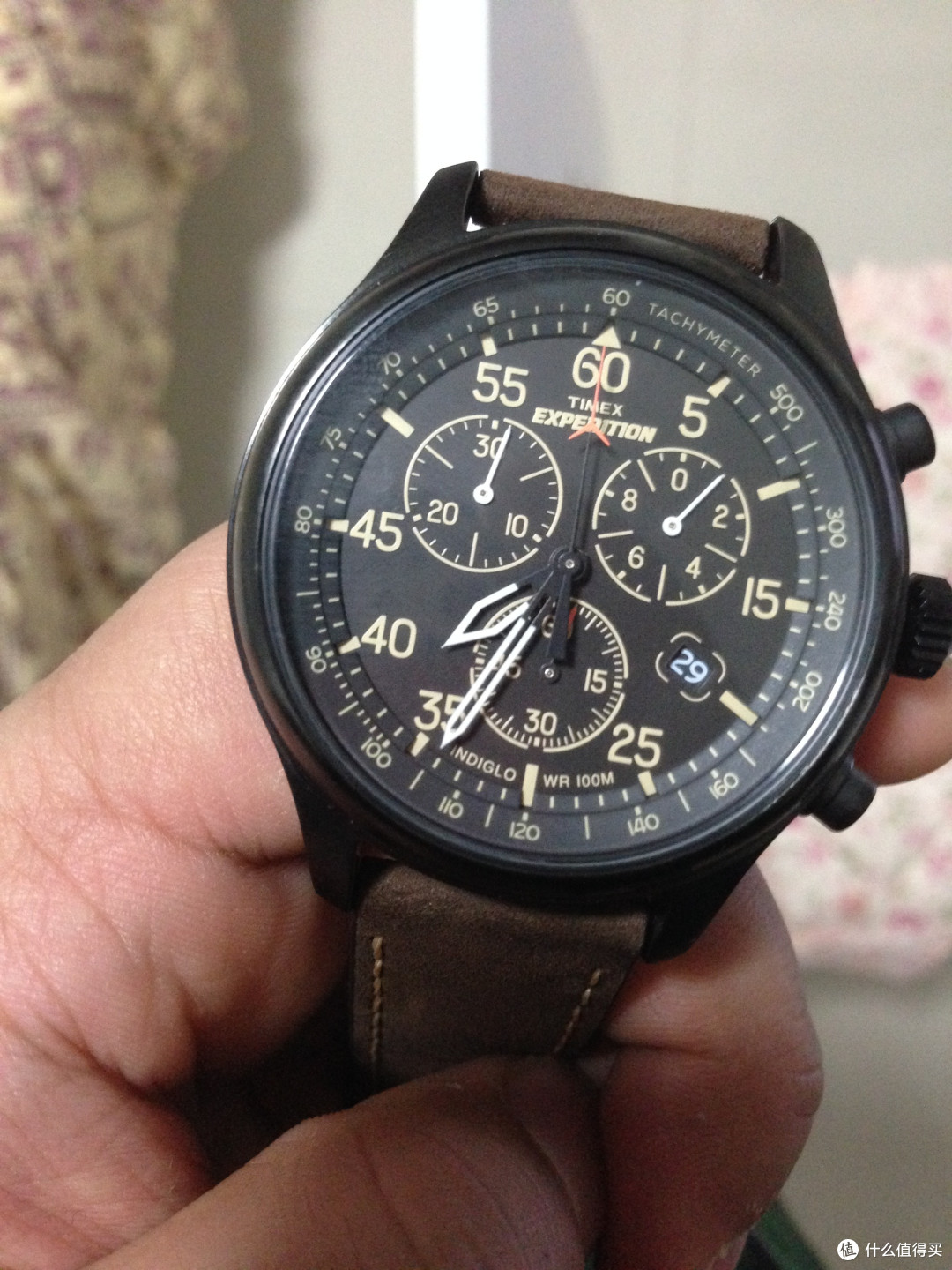 终于来了个非光能的,美亚入手Timex 天美时 Expedition T49905 男士腕表