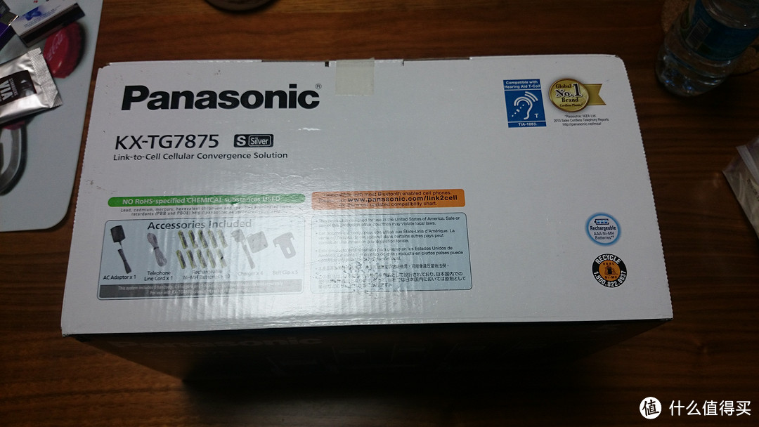 美亚直邮 Panasonic 松下 KX-TG7875S 座机以及勇敢的直插试验